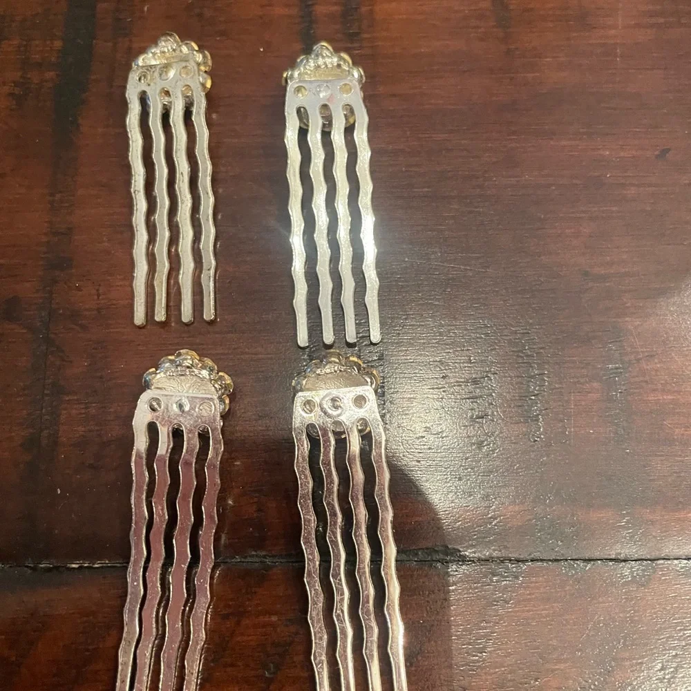 Fancy hair pins.